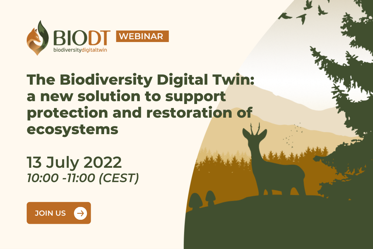 The Biodiversity Digital Twin: a new solution to support protection and restoration of ecosystems