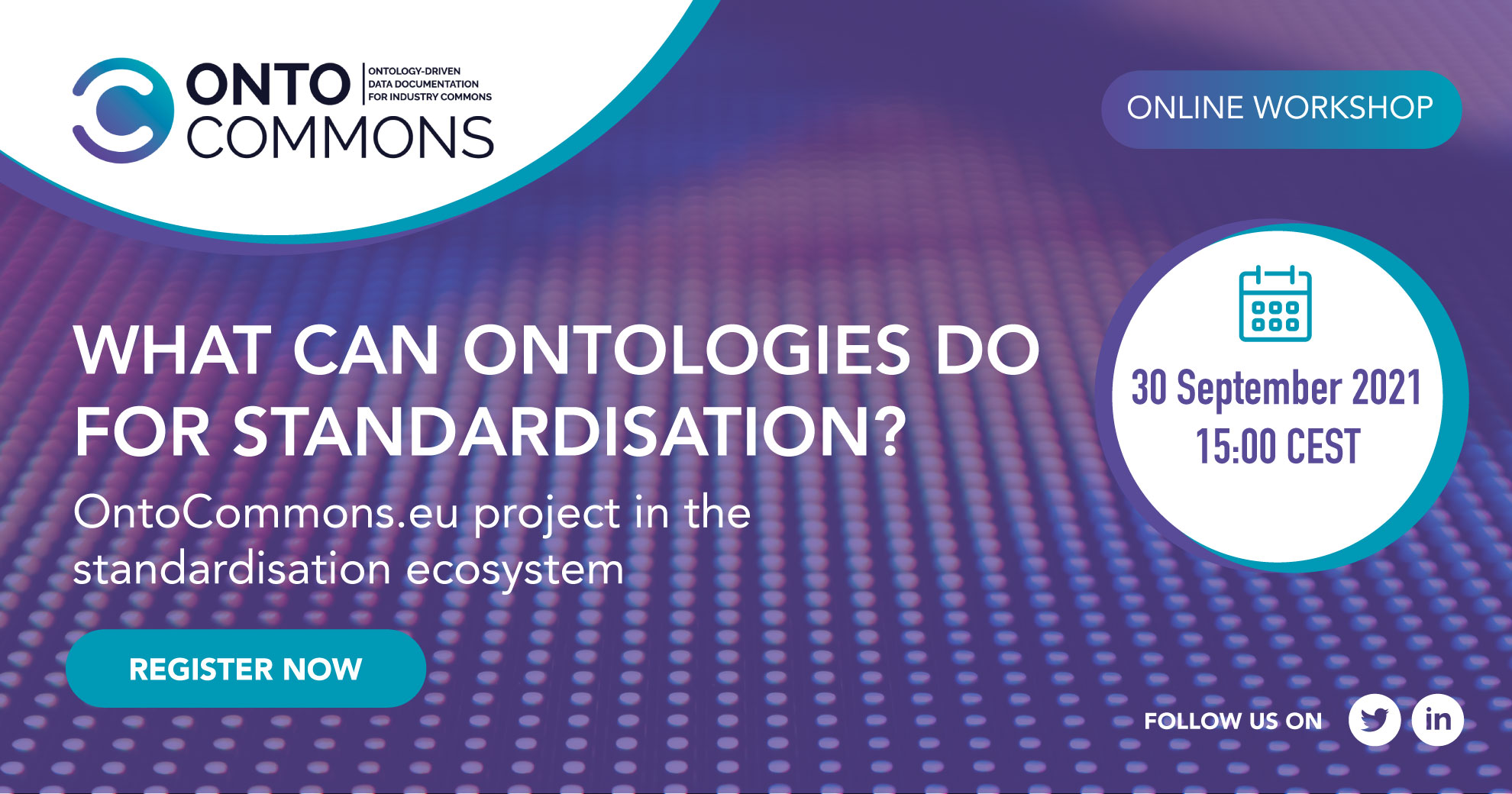 What can ontologies do for standardisation? OntoCommons.eu project in the standardisation ecosystem