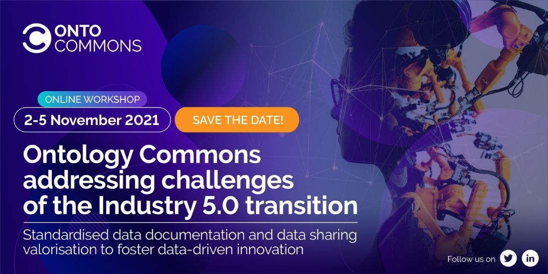 Ontology Commons addressing challenges of the Industry 5.0 transition