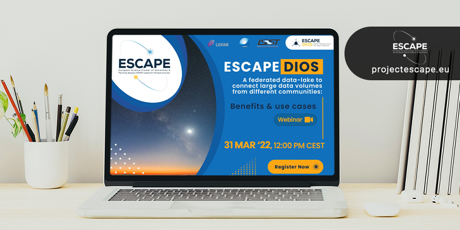 Webinar: ESCAPE DIOS | A federated data-lake to connect large data volumes from different communities - benefits &amp; use cases