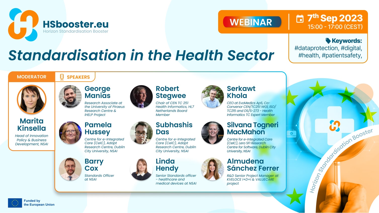 HSbooster.eu webinar: Standardisation in the Health Sector