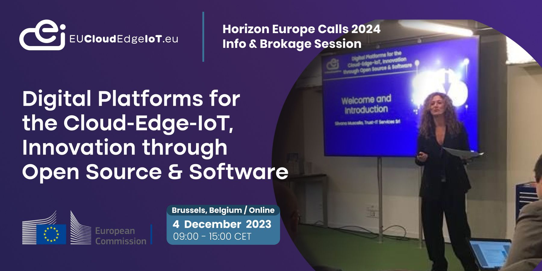 Horizon Europe Calls 2024 Information Brokerage Session: Digital Platforms for the Cloud-Edge-IoT, Innovation through Open Source and Software