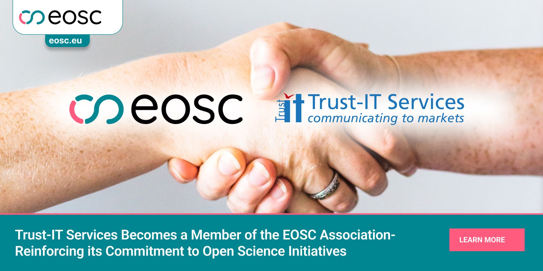 Trust-IT Srl Becomes a Member of the EOSC Association