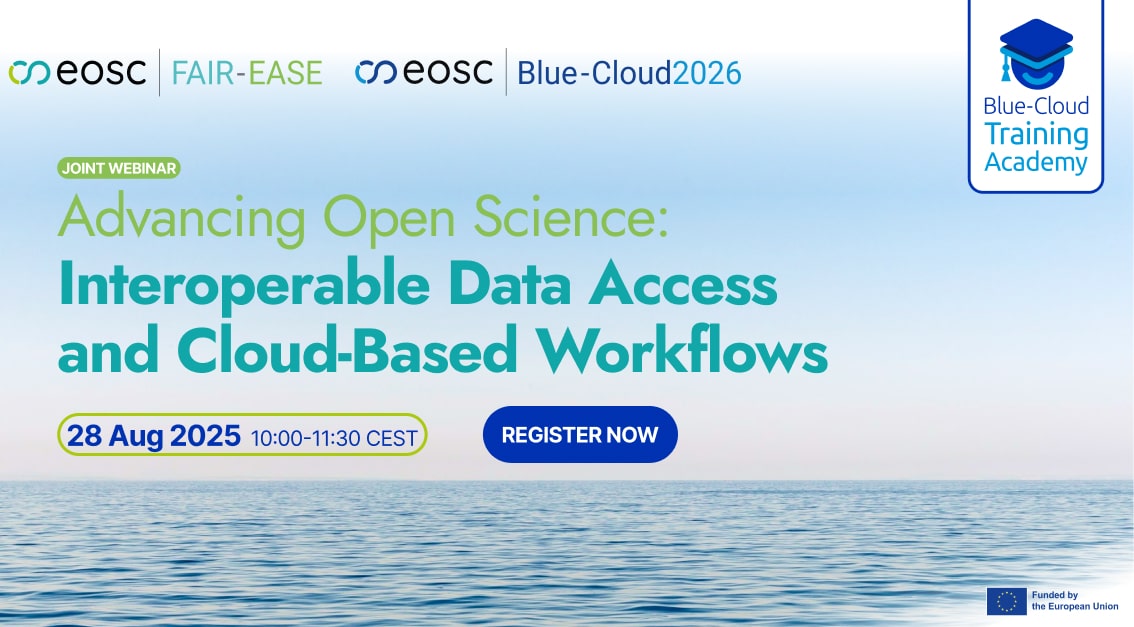 FAIR-EASE and Blue-Cloud joint webinar