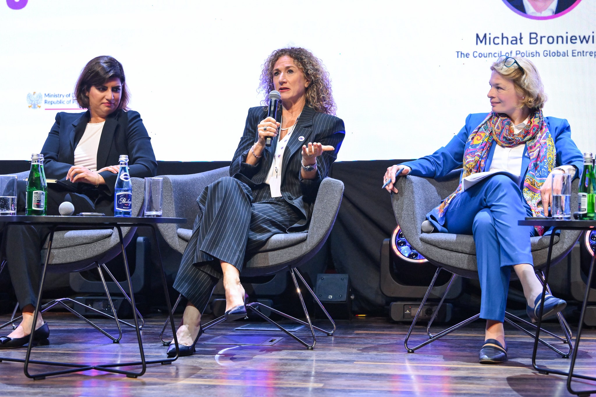 Trust-IT CEO Silvana Muscella at the Digital Summit 2025 in Poland