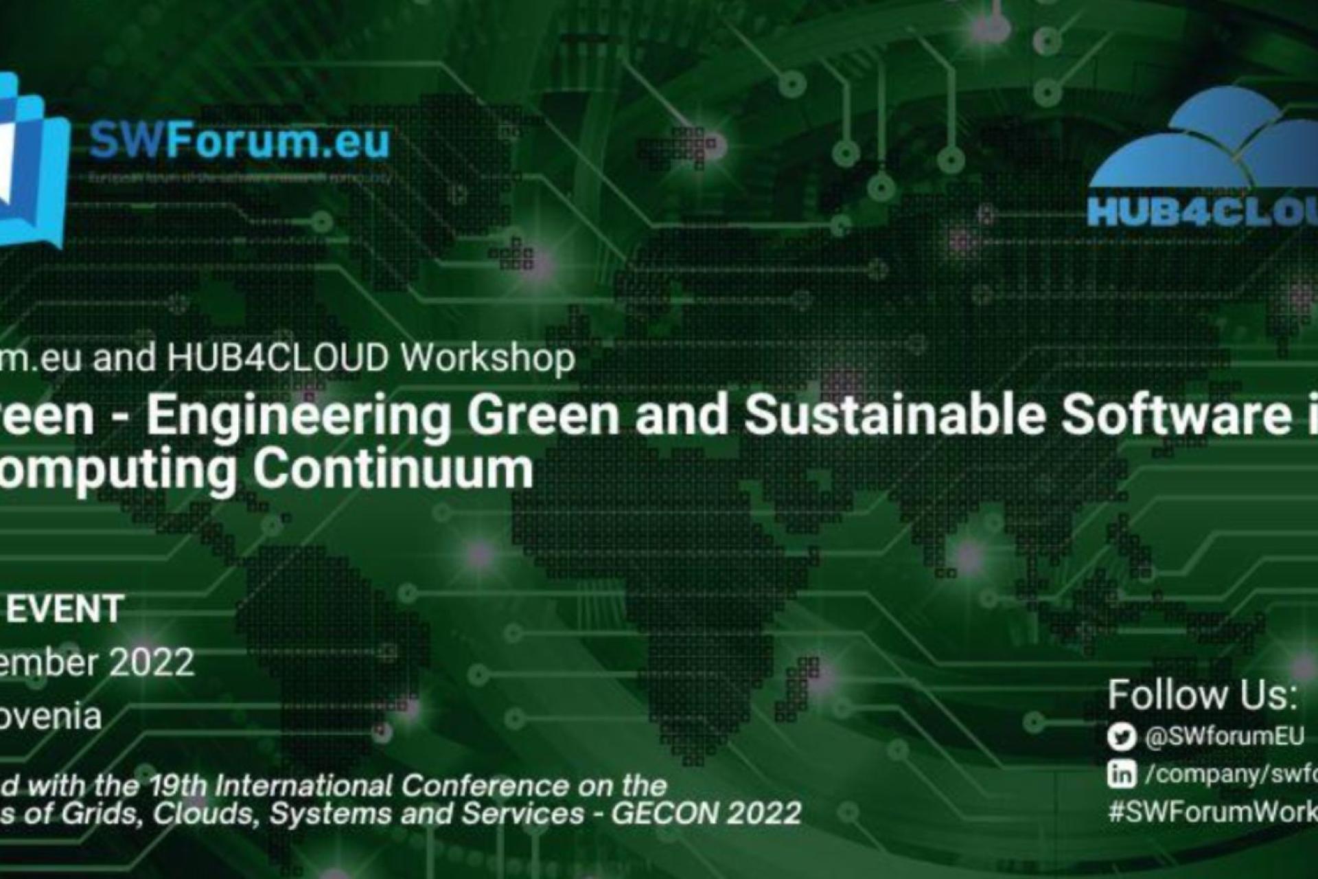 WEGreen - Engineering Green and Sustainable Software in the Computing Continuum