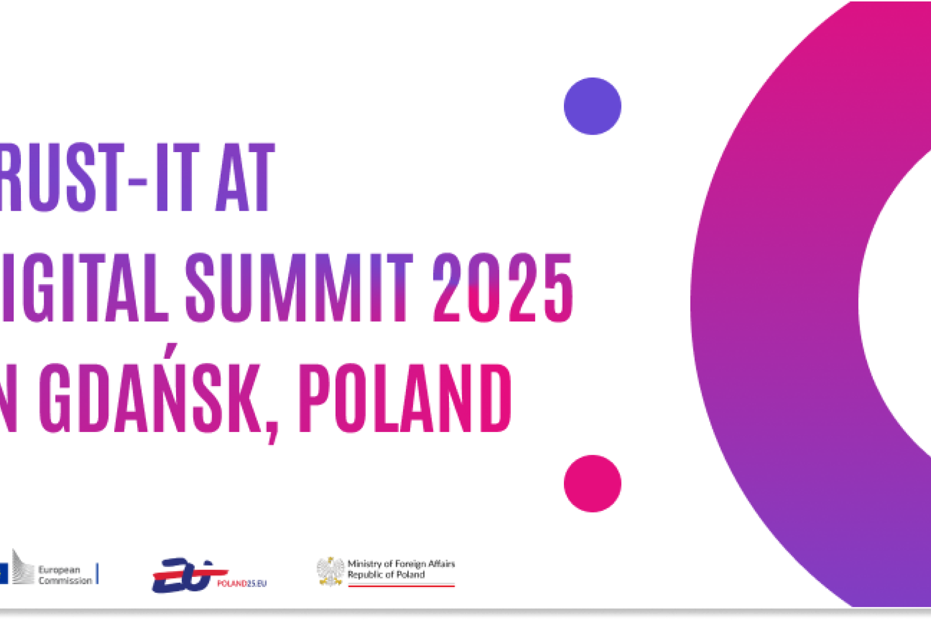 trust-it at digital summit 2025 in poland