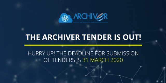 The countdown is on for the ARCHIVER PCP tender