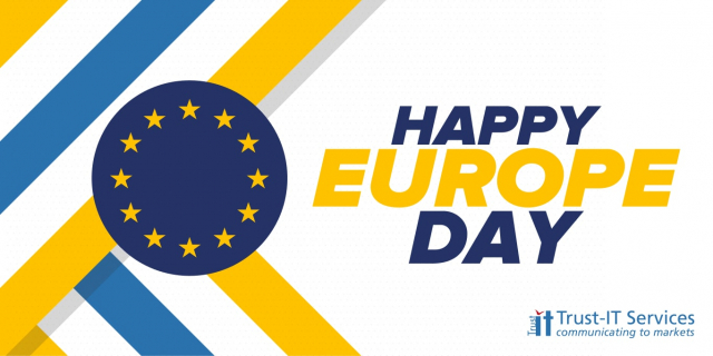 Happy Europe Day banner