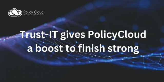 Trust-IT gives PolicyCloud a boost to finish strong