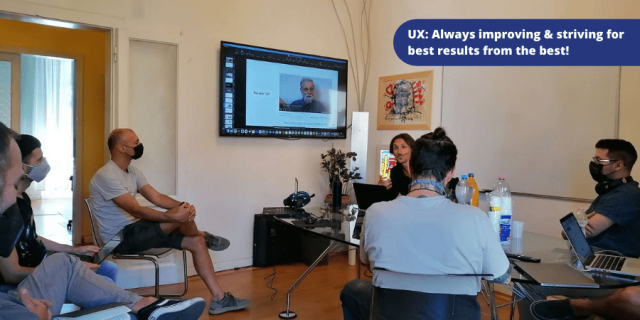 UX: Always improving & striving for best results from the best! 